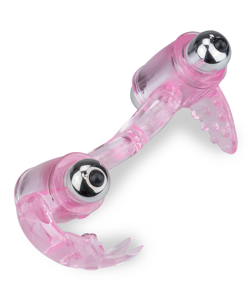 LOVE AND VIBES Double Anneau Vibrant Langue Et Rabbit 3 LOVE AND VIBES Double Anneau Vibrant Langue Et Rabbit – Image 3