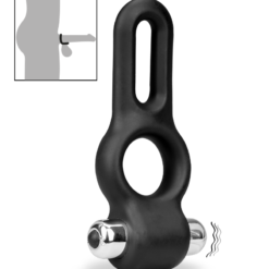 LOVE AND VIBES Double Cockring Vibrant En Silicone Jaxon