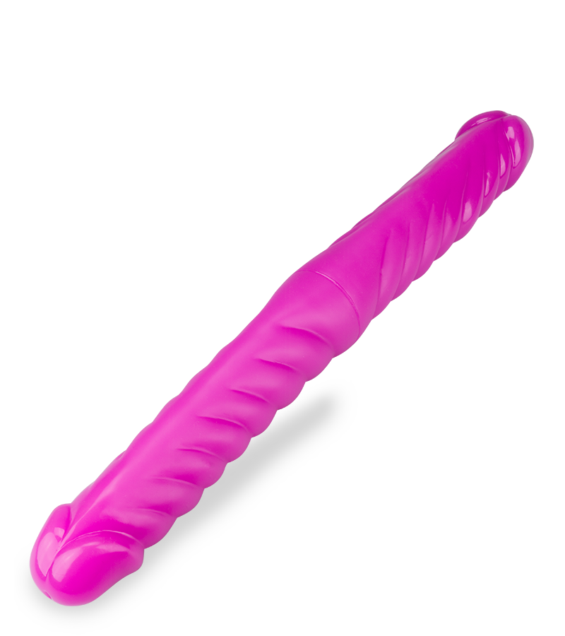 LOVE AND VIBES Double Dildo Strié Haze 4 LOVE AND VIBES Double Dildo Strié Haze – Image 4