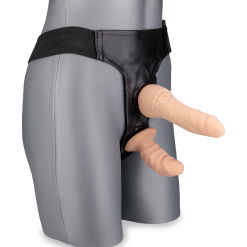 LOVE AND VIBES Double Gode Ceinture Amovible