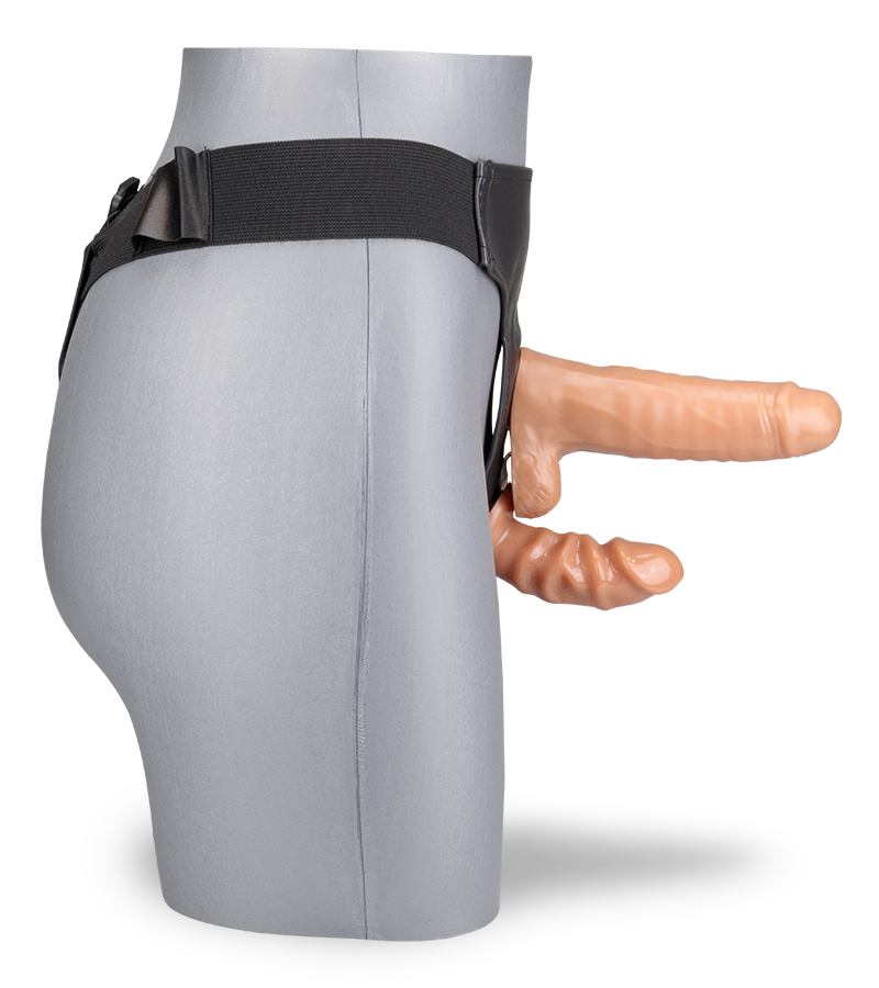 LOVE AND VIBES Double Gode Ceinture Vibrant Réaliste 3 LOVE AND VIBES Double Gode Ceinture Vibrant Réaliste – Image 3