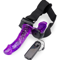 LOVE AND VIBES Double Gode Ceinture Vibrant Télécommandé Avec Fil -Sextoys boutique double gode ceinture vibrant telecommande avec fil 16