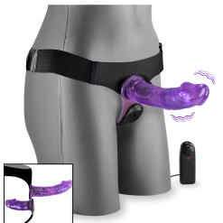 LOVE AND VIBES Double Gode Ceinture Vibrant Télécommandé Avec Fil -Sextoys boutique double gode ceinture vibrant telecommande avec fil 5