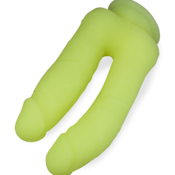 LOVE AND VIBES Double Gode Ventouse Phosphorescent Aiden -Sextoys boutique double gode ventouse phosphorescent aiden 8