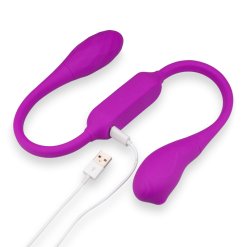 LOVE AND VIBES Double Oeuf Vibrant Bulbi -Sextoys boutique double oeuf vibrant bulbi 9