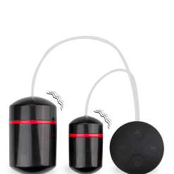 LOVE AND VIBES Double Oeuf Vibrant Télécommandé 10 Modes De Vibration