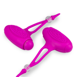 LOVE AND VIBES Duo De Pinces à Seins Vibrantes Silicone -Sextoys boutique duo de pinces a seins vibrantes silicone 6