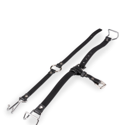 LOVE AND VIBES Ecarteur De Bouche Et Nez Similicuir Et Métal -Sextoys boutique ecarteur de bouche et nez similicuir et metal 8