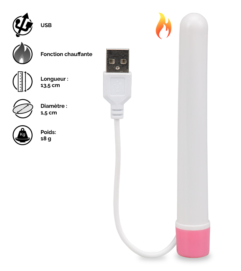 LOVE AND VIBES Élément Chauffant USB Pour Vagin/anus Poupée Gonflable Et Masturbateur 2 LOVE AND VIBES Élément Chauffant USB Pour Vagin/anus Poupée Gonflable Et Masturbateur – Image 2