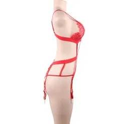 LOVE AND VIBES Ensemble Coquin Ruban Rouge -Sextoys boutique ensemble coquin ruban rouge 8