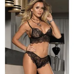 LOVE AND VIBES Ensemble De Lingerie Sexy Tentation