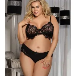 LOVE AND VIBES Ensemble Lingerie Sexy Dentelle Raffinée -Sextoys boutique ensemble lingerie sexy dentelle raffinee 9