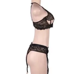 LOVE AND VIBES Ensemble Sexy à Jarretelles 3 Pièces 28 LOVE AND VIBES Ensemble Sexy à Jarretelles 3 Pièces -Sextoys boutique ensemble sexy a jarretelles 3 pieces 14