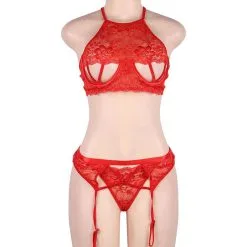 LOVE AND VIBES Ensemble Sexy à Jarretelles 3 Pièces 30 LOVE AND VIBES Ensemble Sexy à Jarretelles 3 Pièces -Sextoys boutique ensemble sexy a jarretelles 3 pieces 16