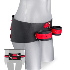 LOVE AND VIBES Entraves En Similicuir Hanches Poignets