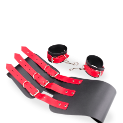 LOVE AND VIBES Entraves En Similicuir Hanches Poignets -Sextoys boutique entraves en similicuir hanches poignets 8