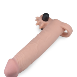 LOVE AND VIBES Extendeur Gaine Pénis Réaliste Vibrante XL -Sextoys boutique extendeur gaine penis realiste vibrante xl 8