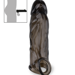 LOVE AND VIBES Extenseur Pénis Et Testicules Réaliste Noir