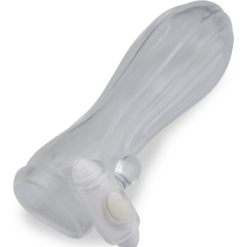 LOVE AND VIBES Extension Pénis Vibrante Rayures Verticales -Sextoys boutique extension penis vibrante rayures verticales 6