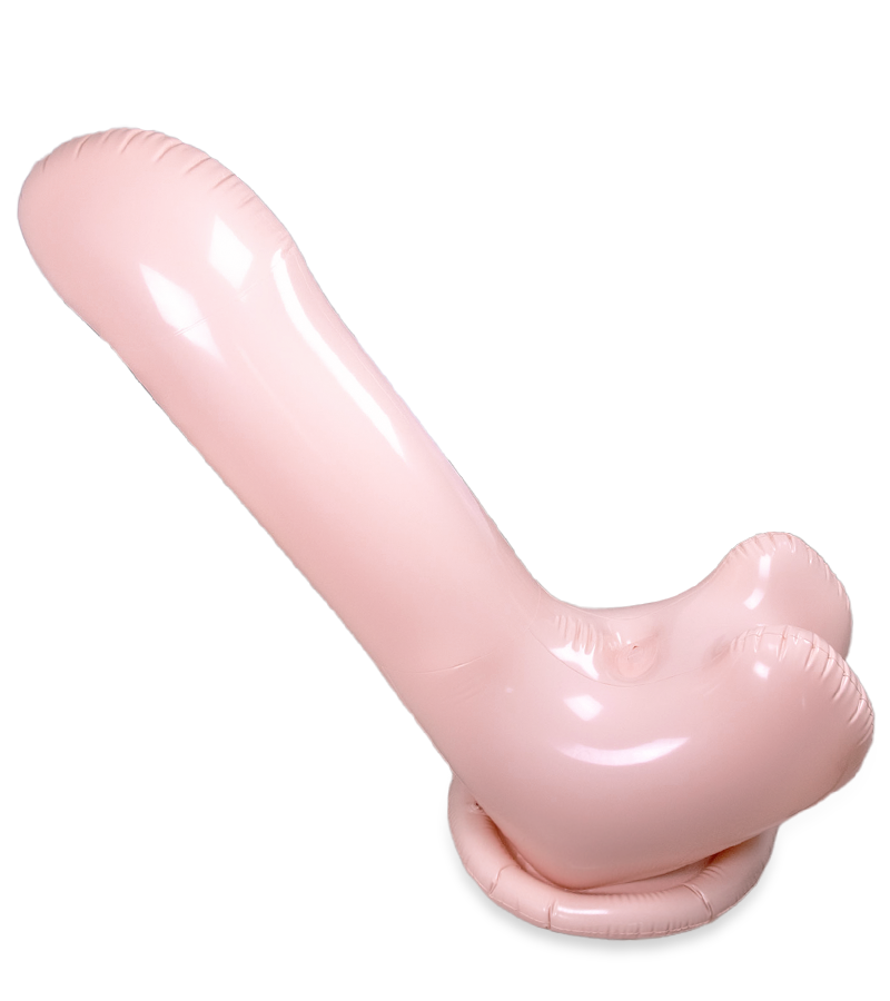 LOVE AND VIBES Fauteuil Pénis Géant Gonflable 2 LOVE AND VIBES Fauteuil Pénis Géant Gonflable – Image 2