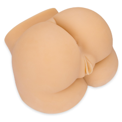 LOVE AND VIBES Fessier Silicone Anus Et Vagin Fesse Rebondie 5,0kg