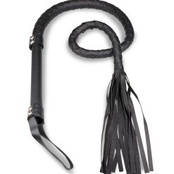 LOVE AND VIBES Fouet BDSM Simili Cuir 125,0cm