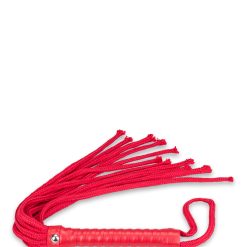 LOVE AND VIBES Fouet Martinet à Lanières Rouge -Sextoys boutique fouet martinet a lanieres rouge 8