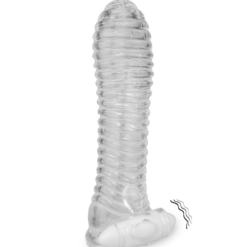 LOVE AND VIBES Fourreau à Pénis Vibrant Avec Rayures