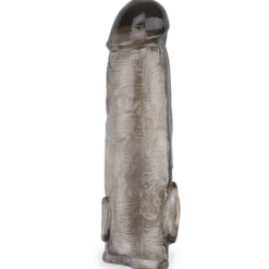 LOVE AND VIBES Fourreau Pénien Noir Strié Zeus -Sextoys boutique fourreau penien noir strie zeus 5