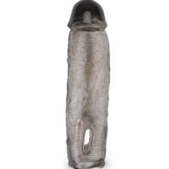 LOVE AND VIBES Fourreau Pénien Noir Strié Zeus -Sextoys boutique fourreau penien noir strie zeus 6