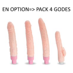 LOVE AND VIBES Fucking Machine Anale Ou Vaginale Avec 4 Godes -Sextoys boutique fucking machine anale ou vaginale avec 4 godes 10
