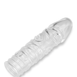 LOVE AND VIBES Gaine à Penis Texturée Transparente Taille M 15,0cm 10 LOVE AND VIBES Gaine à Penis Texturée Transparente Taille M 15,0cm -Sextoys boutique gaine a penis texturee transparente taille m 15 0cm 7