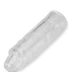 LOVE AND VIBES Gaine Pénienne Transparente -Sextoys boutique gaine penienne transparente 8
