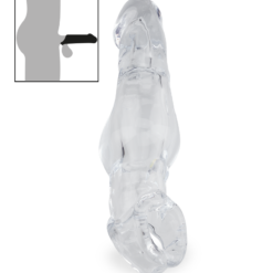 LOVE AND VIBES Gaine Pénienne Transparente Avec Anneau Testiculaire Gordon