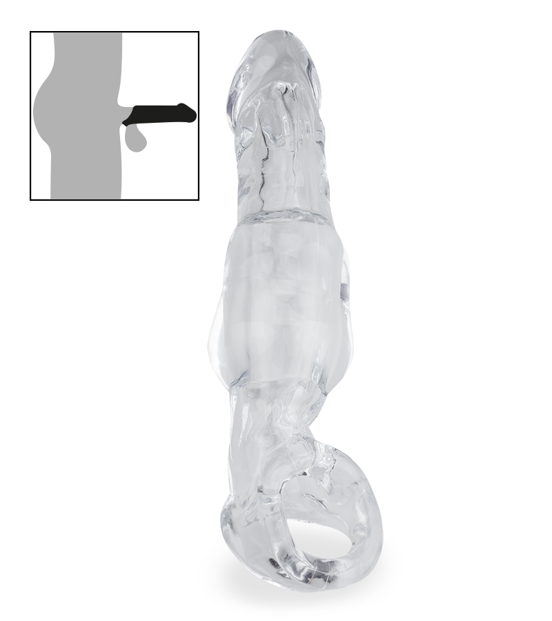 LOVE AND VIBES Gaine Pénienne Transparente Avec Anneau Testiculaire Gordon 7 LOVE AND VIBES Gaine Pénienne Transparente Avec Anneau Testiculaire Gordon – Image 7