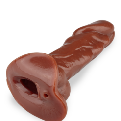 LOVE AND VIBES Gaine Pénis Black Réaliste -Sextoys boutique gaine penis black realiste 7