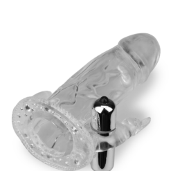 LOVE AND VIBES Gaine Pénis Crystal Rabbit -Sextoys boutique gaine penis crystal rabbit 9