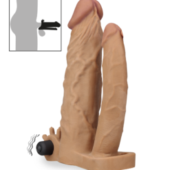 LOVE AND VIBES Gaine Penis Double Gode Triple Stimulation Vibrante