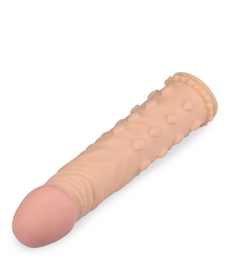 LOVE AND VIBES Gaine Pénis Réaliste Picots En Relief XL 6 LOVE AND VIBES Gaine Pénis Réaliste Picots En Relief XL – Image 6