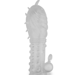 LOVE AND VIBES Gaine Pénis Vibrante Bosses Et Picots Crystal 9 LOVE AND VIBES Gaine Pénis Vibrante Bosses Et Picots Crystal -Sextoys boutique gaine penis vibrante bosses et picots crystal 5