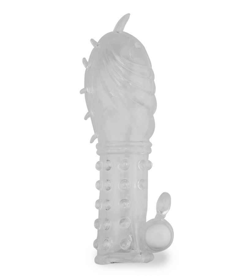 LOVE AND VIBES Gaine Pénis Vibrante Bosses Et Picots Crystal 3 LOVE AND VIBES Gaine Pénis Vibrante Bosses Et Picots Crystal – Image 3