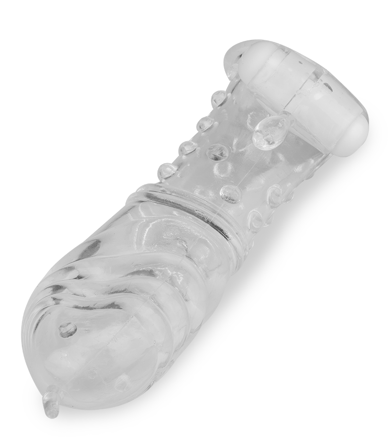 LOVE AND VIBES Gaine Pénis Vibrante Bosses Et Picots Crystal 6 LOVE AND VIBES Gaine Pénis Vibrante Bosses Et Picots Crystal – Image 6