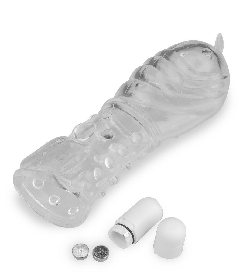 LOVE AND VIBES Gaine Pénis Vibrante Bosses Et Picots Crystal 7 LOVE AND VIBES Gaine Pénis Vibrante Bosses Et Picots Crystal – Image 7