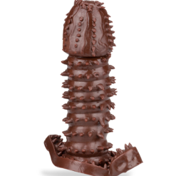 LOVE AND VIBES Gaine Pour Pénis Black Double Stimulation Avec Picots