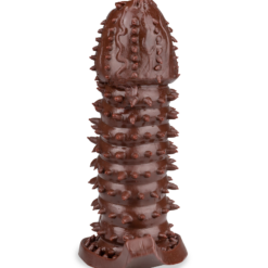 LOVE AND VIBES Gaine Pour Pénis Black Double Stimulation Avec Picots -Sextoys boutique gaine pour penis black double stimulation avec picots 6