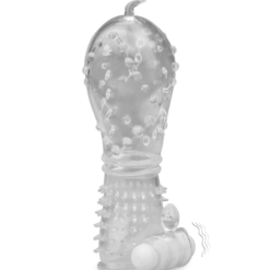 LOVE AND VIBES Gaine Réaliste Crystal Picots Vibrante