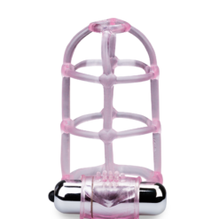 LOVE AND VIBES Gaine Vibrante Cage à Pénis -Sextoys boutique gaine vibrante cage a penis 5