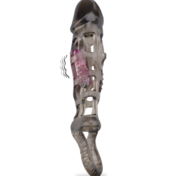 LOVE AND VIBES Gaine Vibrante Cage à Pénis Noire