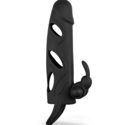 LOVE AND VIBES Gaine Vibrante Silicone Rabbit -Sextoys boutique gaine vibrante silicone rabbit 5