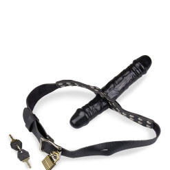 LOVE AND VIBES Gode Ceinture Bâillon Pénis Black -Sextoys boutique gode ceinture baillon penis black 5